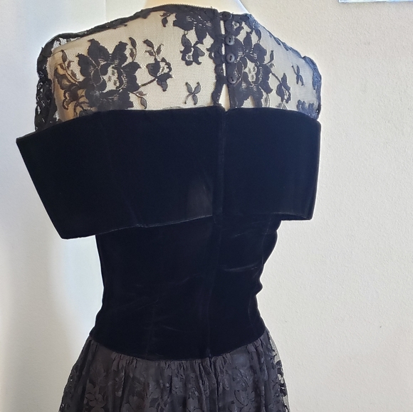 1980's Vintage Dress Scott Mcclintock - Picture 4 of 8